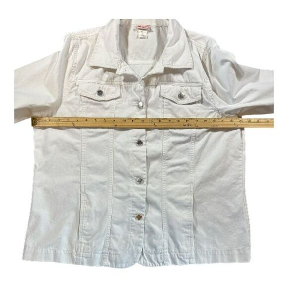 American Sweetheart White Denim Jacket - Picture 5 of 8